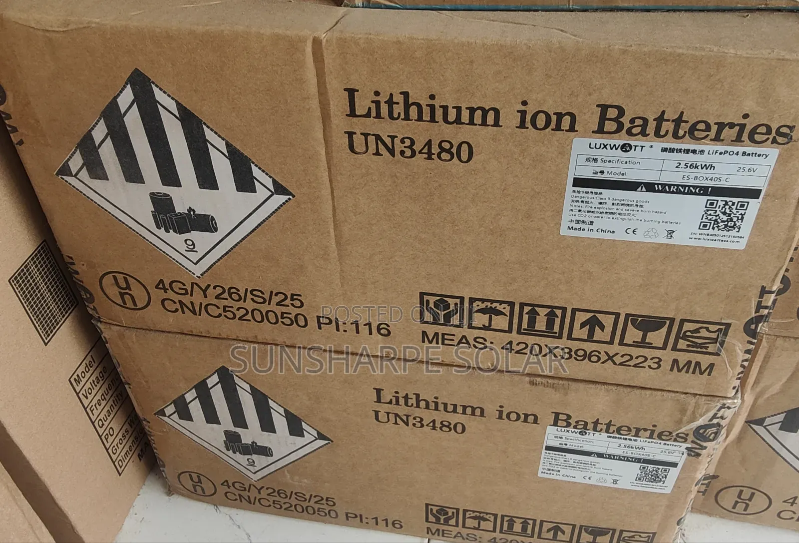2.5kwh Luxwatt Lithiumbattery 24v