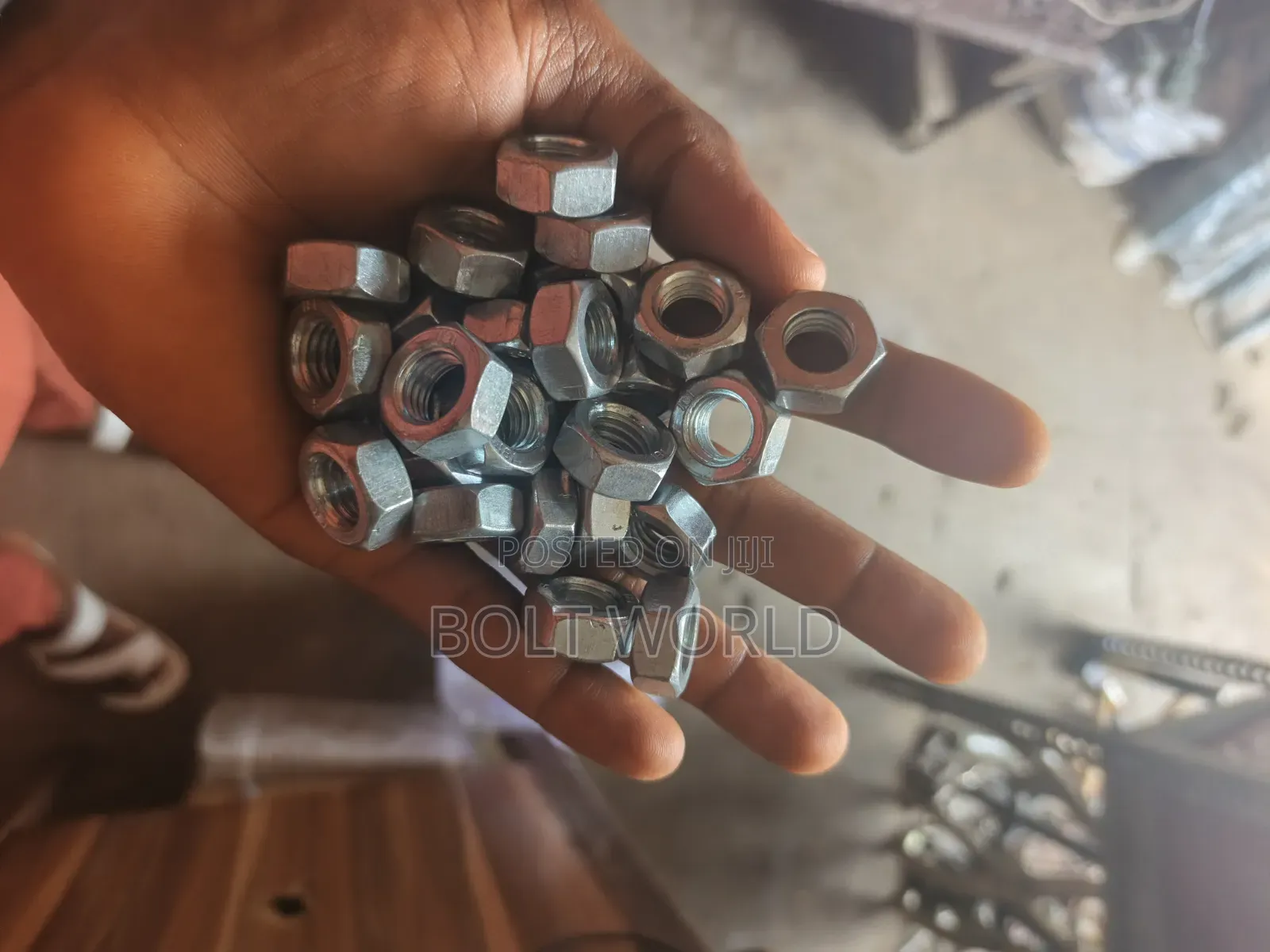 20mm Hexagonal Galvanize Nuts for All Kinds of Fasteners