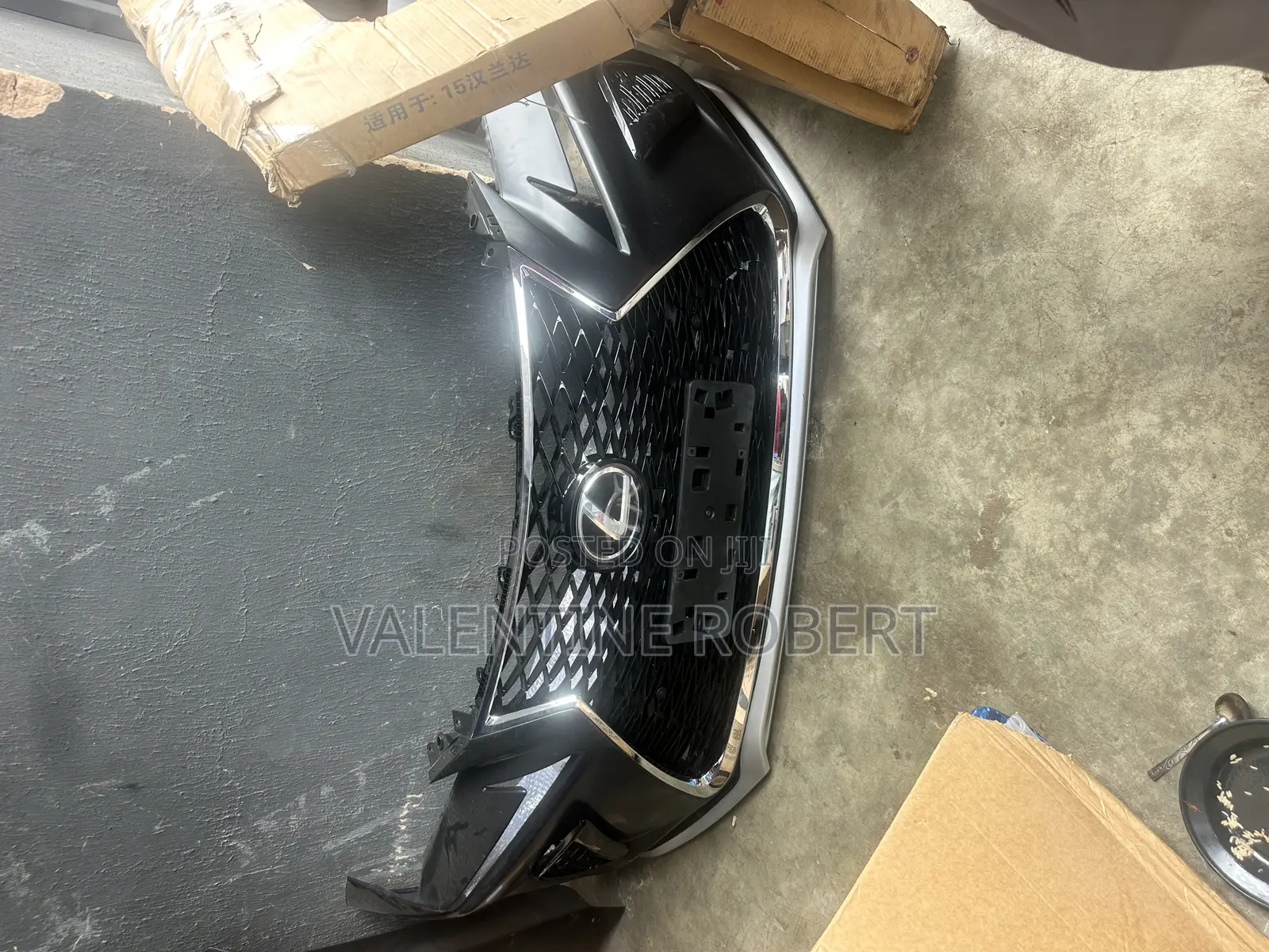 Complete Front Bumper Lexus Nx250 2018 Model