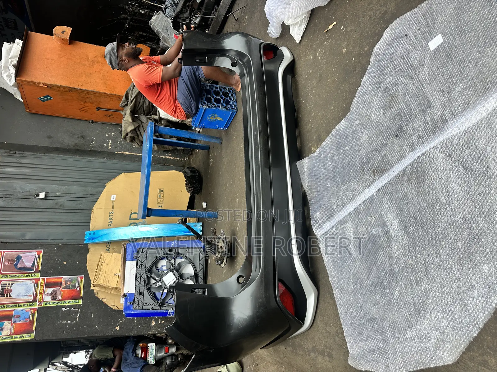 Complete Rear Bumper Toyota Highlander 2022 Se