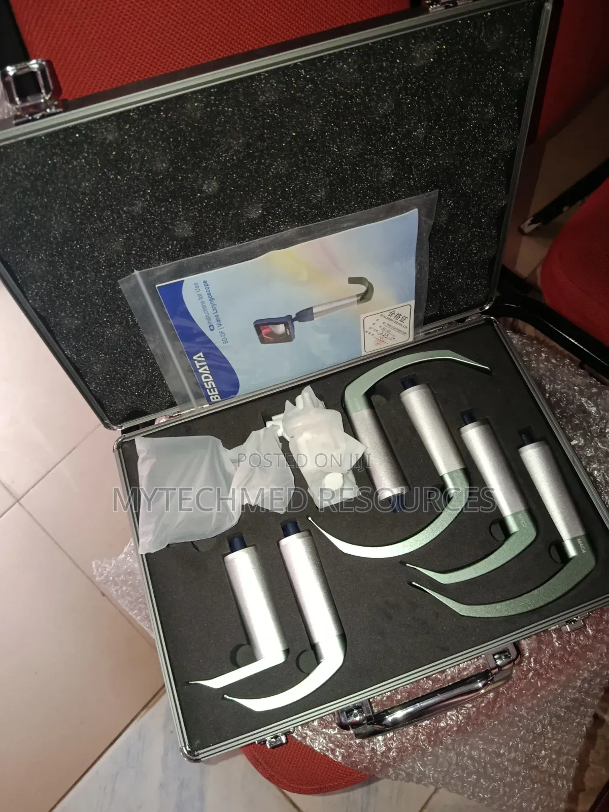 Video Laryngoscope 6(Six) Blades