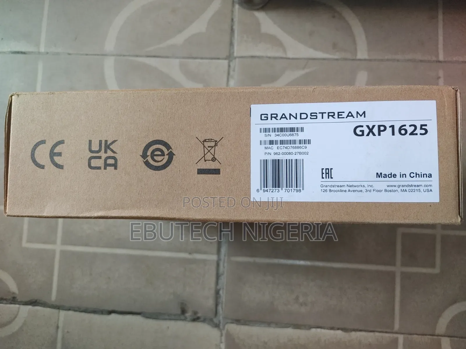 Grandstream Gxp1625 | 2-Line Ip Phone With Poe