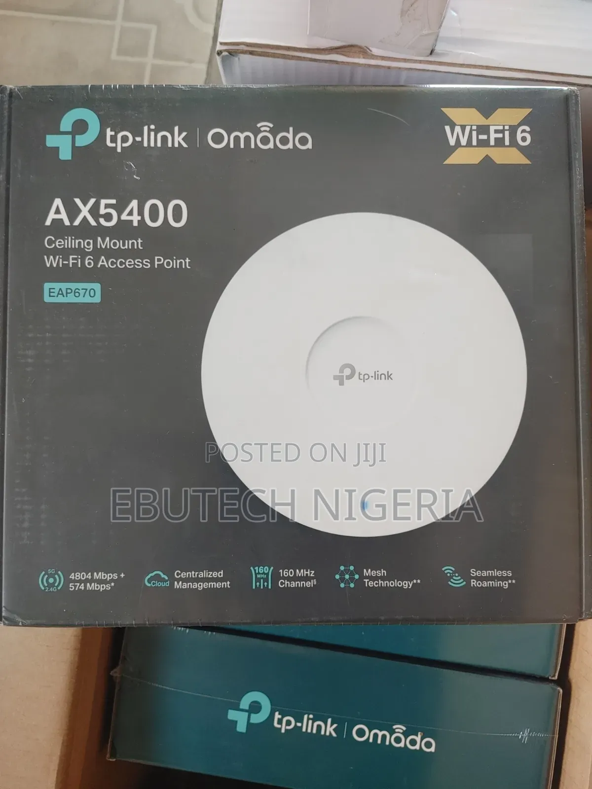 TP-Link Ax5400 Ceiling Mount Wi-Fi 6 AP Eap670