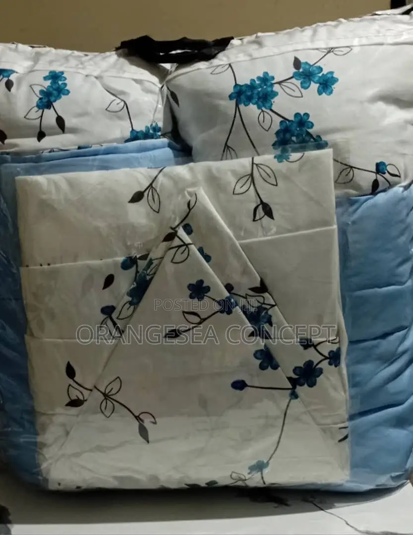 6x6 Duvets Fibre Pillows (Payment on Delivery Within Lagos)