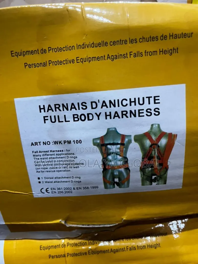 Workman Full Body Safety Harness Wk Pm100 Fall Protection