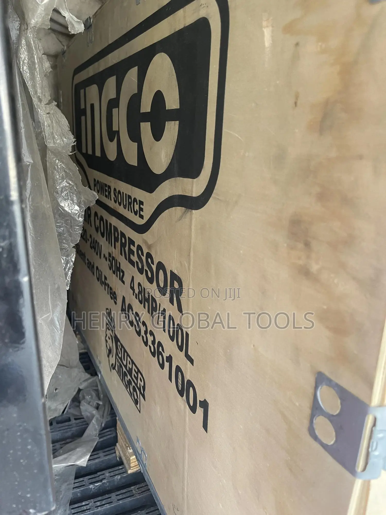 100litres Silent Oilless Ingco Air Compressor Machine