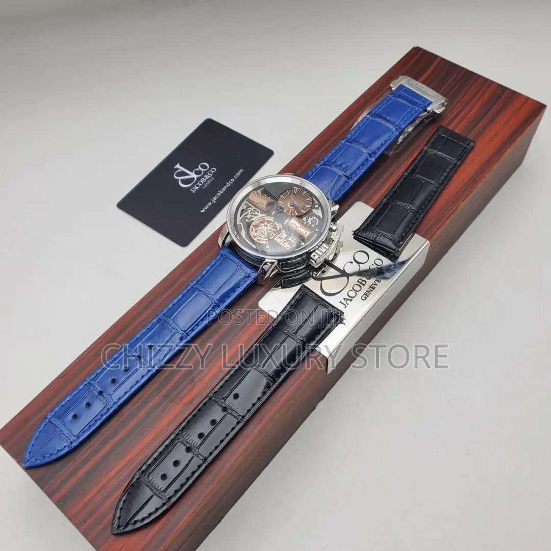 Jacob and Co Quality Luxury Men Automatic Engine Wristwatch