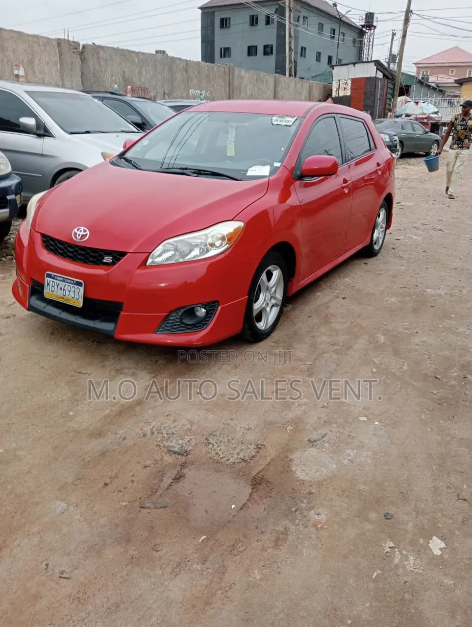 Toyota Matrix Hatchback FWD (1.8L 4cyl 5M) 2008 Red
