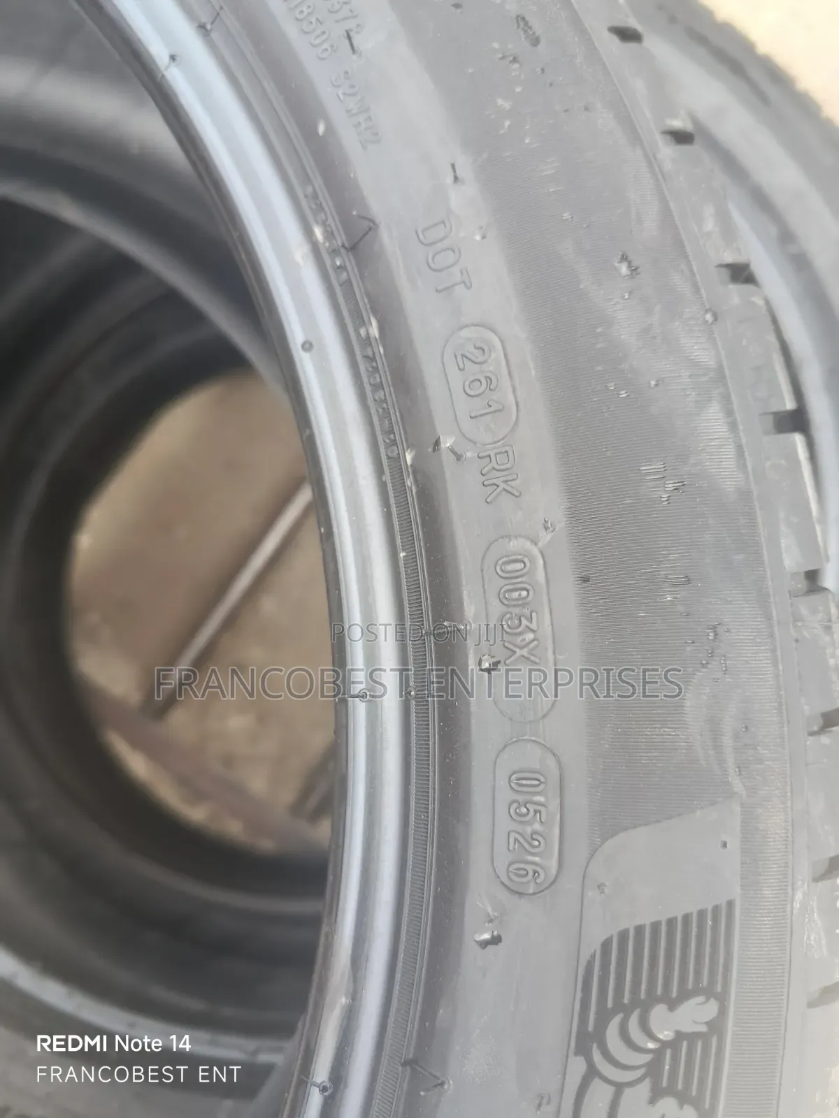 295/40r22 Michelin Tire