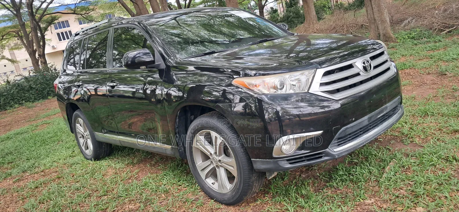 Toyota Highlander Limited 2012 Black