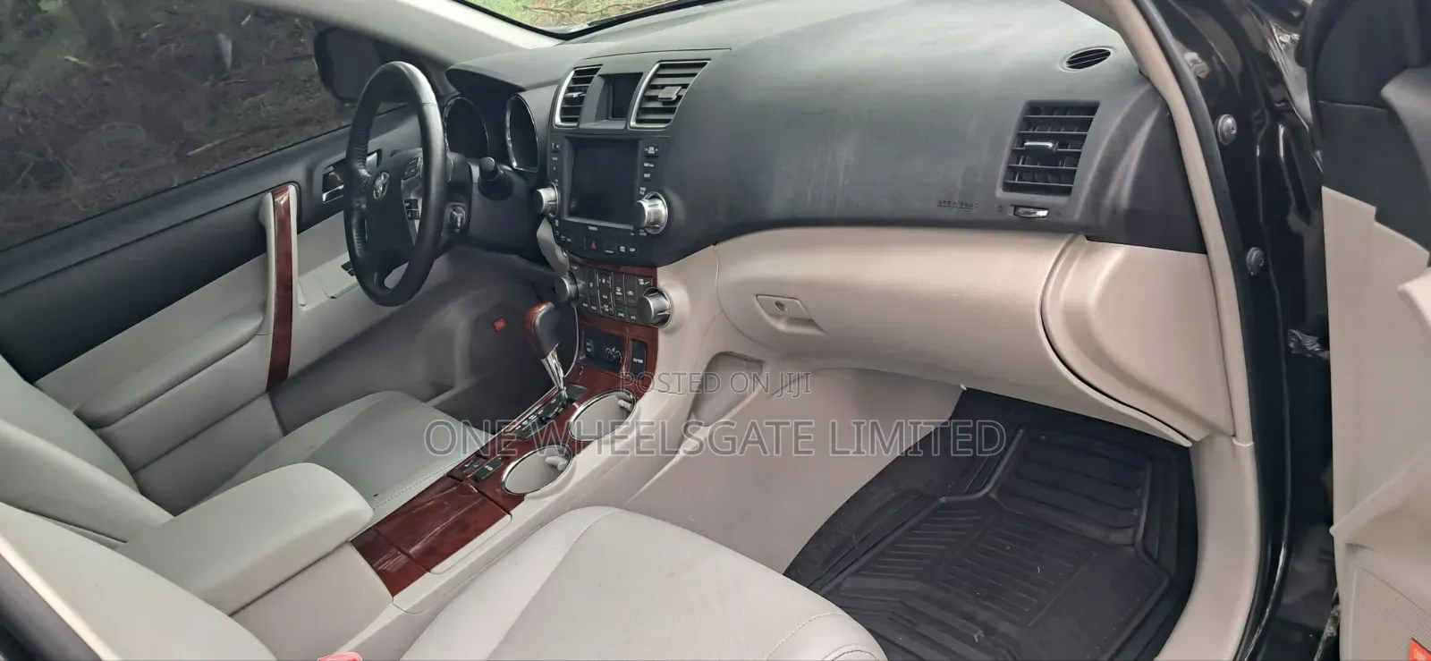 Toyota Highlander Limited 2012 Black