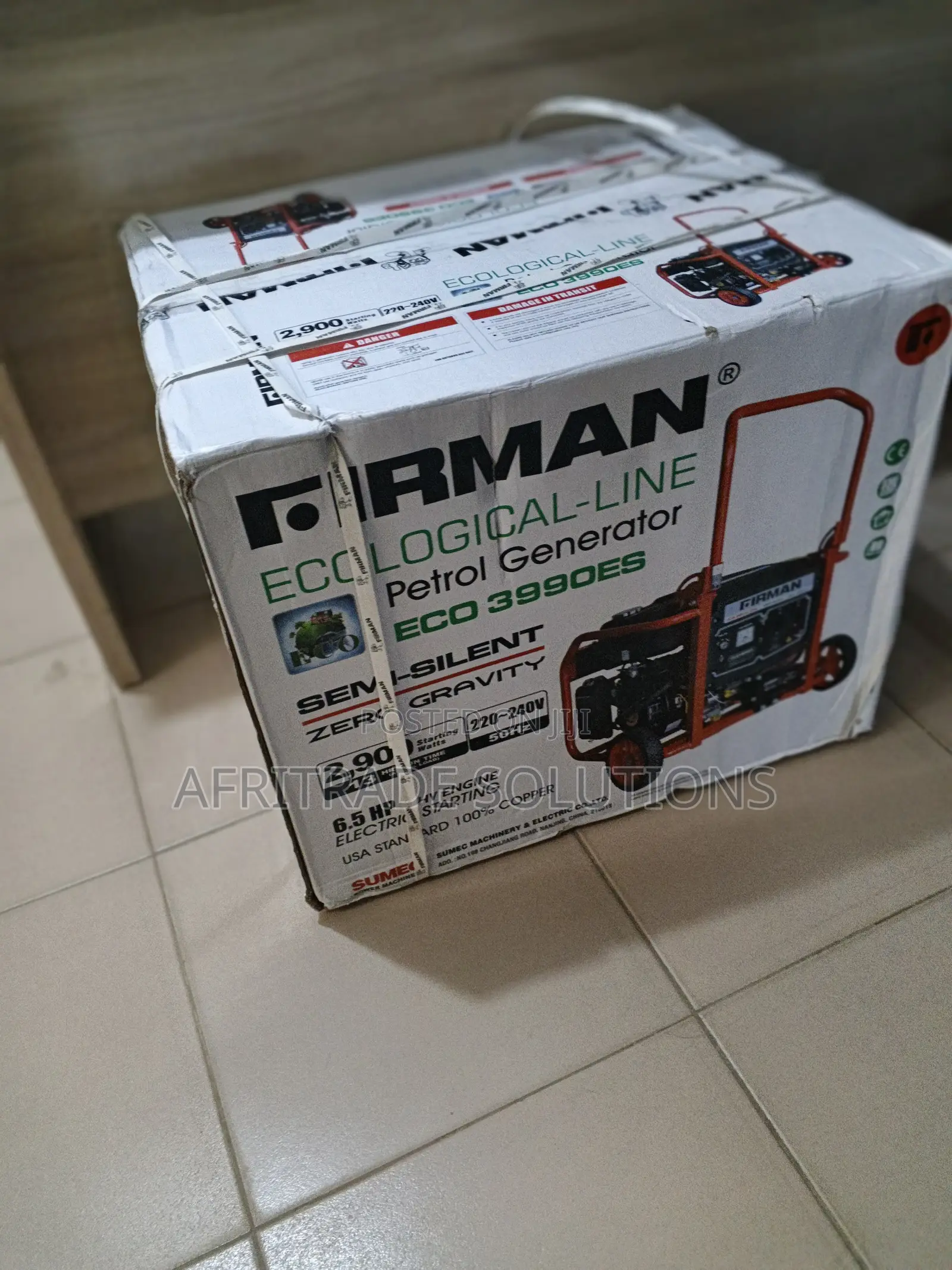 Firman Sumec 3990es Generator – 2.5kva Compact 2900w