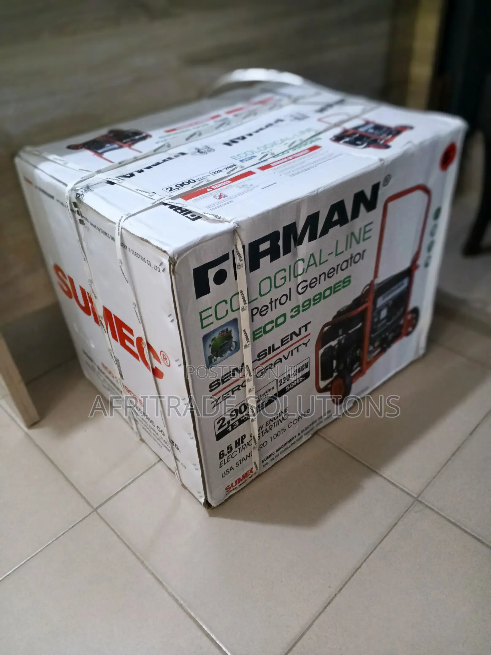 Firman Sumec Eco 3990es Petrol Generator – 2900w Output