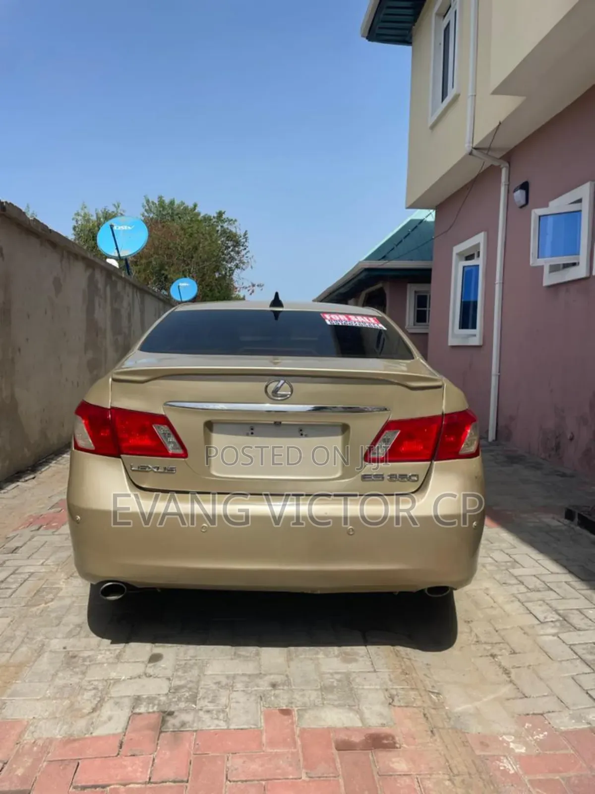 Lexus ES 350 2008 Gold