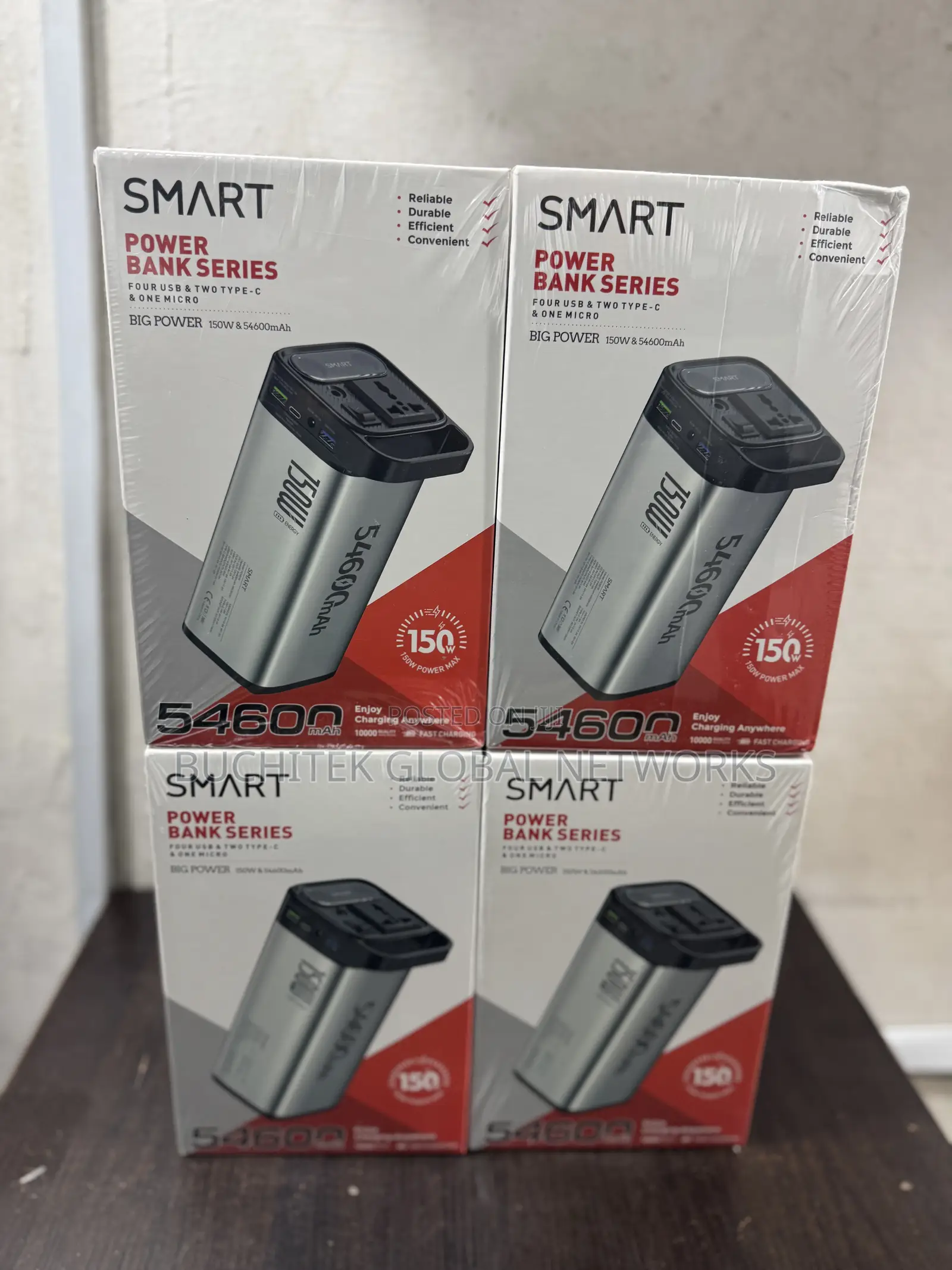 Smart 54600mah 150w Mini Portable Power Bank
