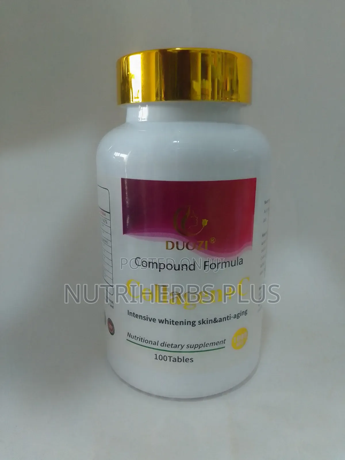 Duozi Collagen+ C Tablets: Anti-Aging and Skin Whitening Supplement