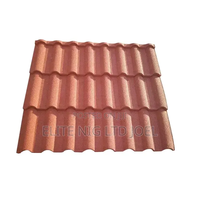 New Shingle and Milano Stone Coated Roofing Sheet in Ajah Lagos