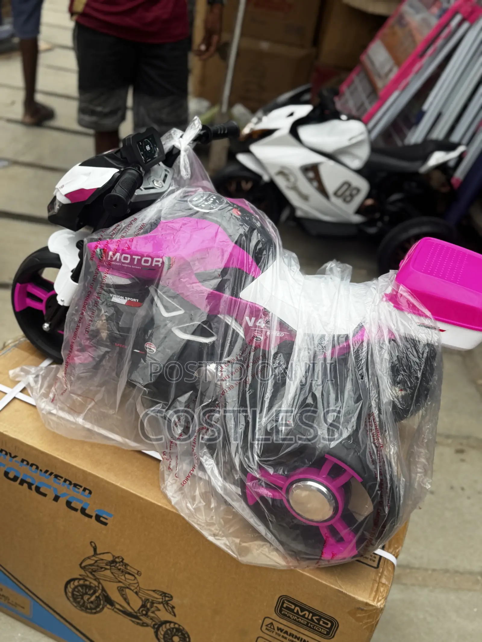Rechargeable Electric Power Bike for Children.