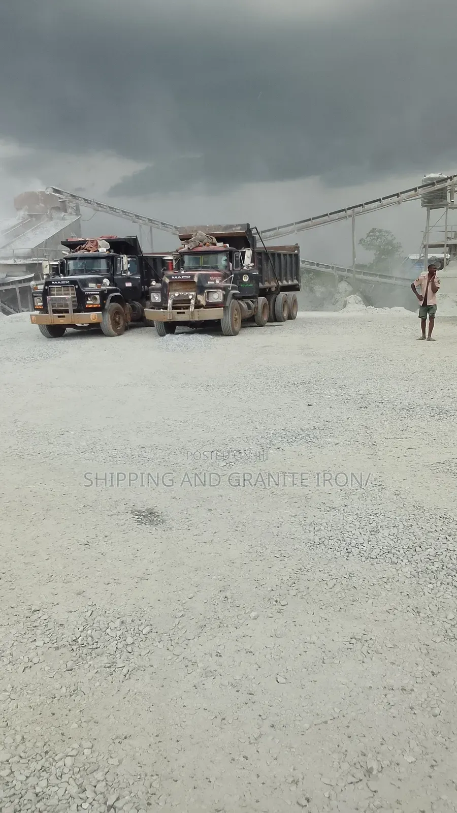 Mining Granite and Chippings
