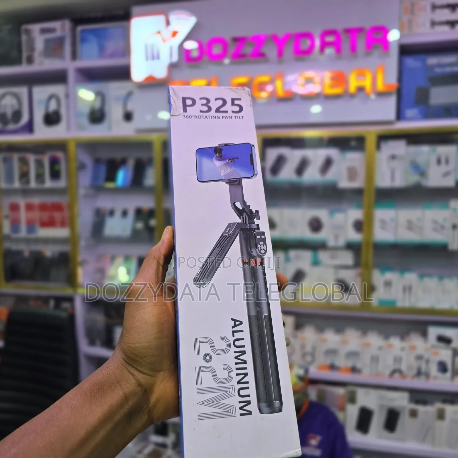Generic P325 Aluminum 2.2m Selfie Stick Tripod With 360-Degree