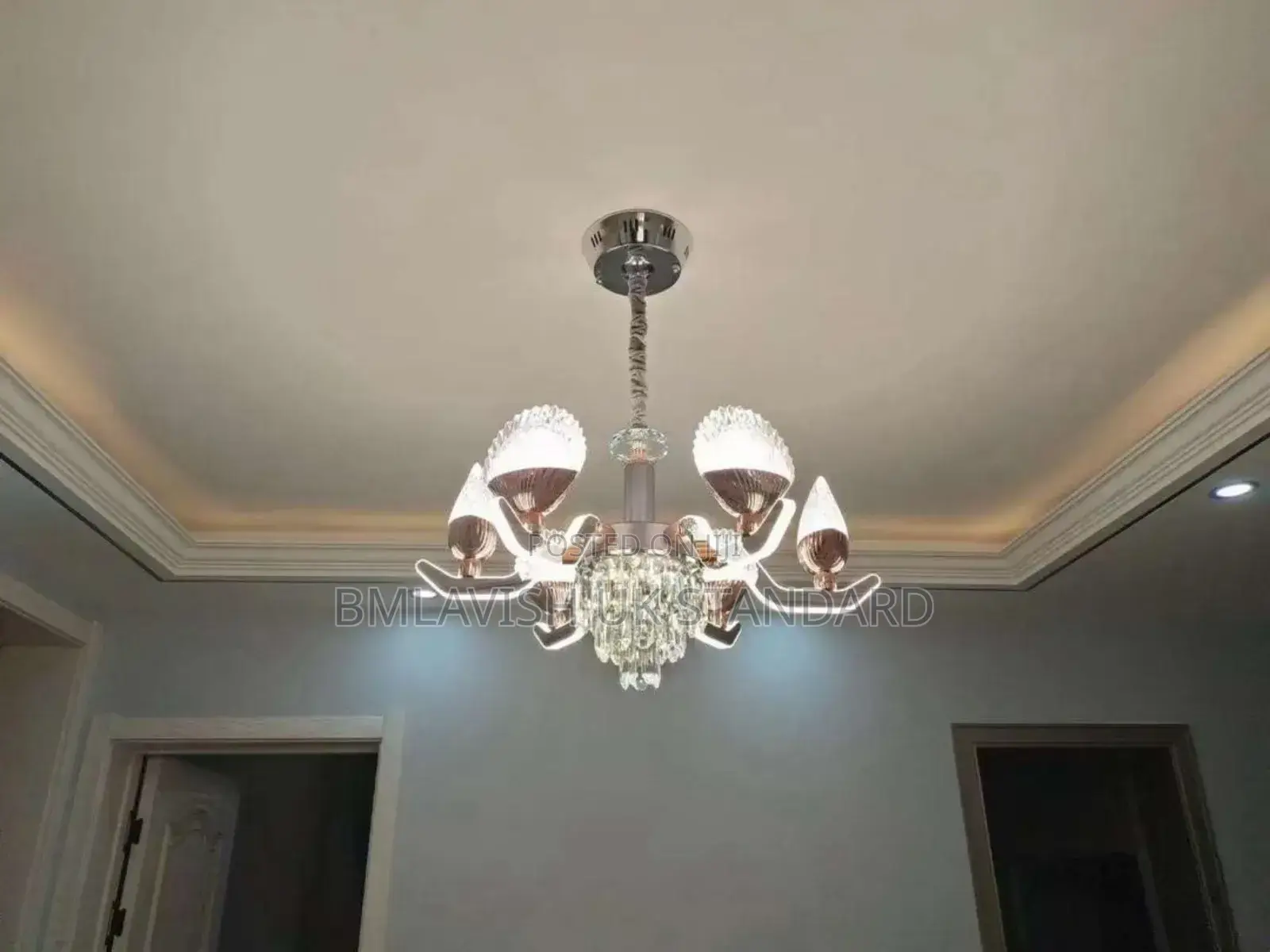 Modern Crystal Chandelier Ceiling Light