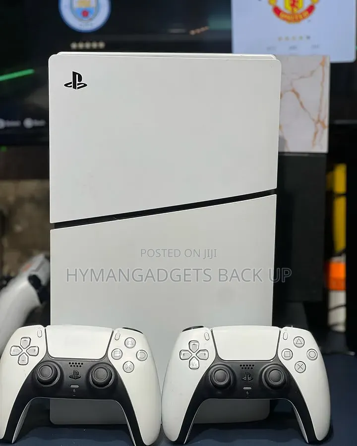 Ps 5 Slim 1tb Stand Version With 2 Pads Used