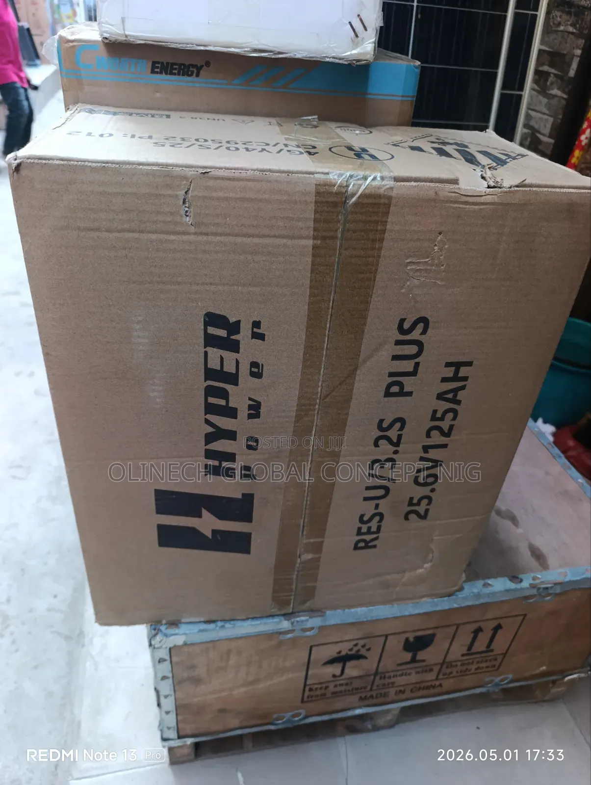 3.5 KWH 24 v Hyper Power Lithium Battery