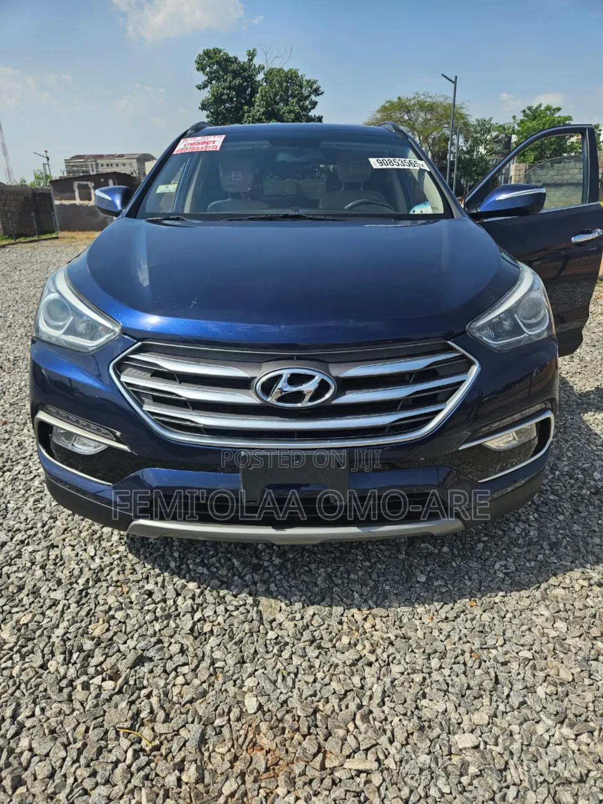 Hyundai Santa Fe SE AWD 2018 Blue