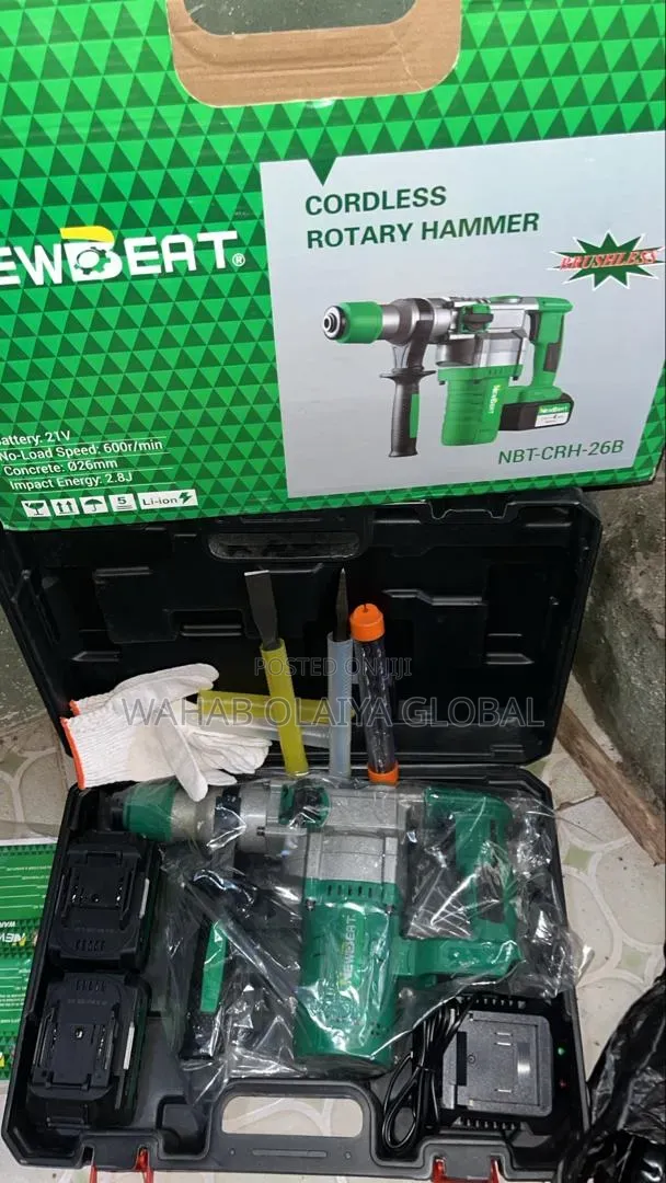 Newbeat 21v Brushless Rotary Hammer SDS Plus 26mm