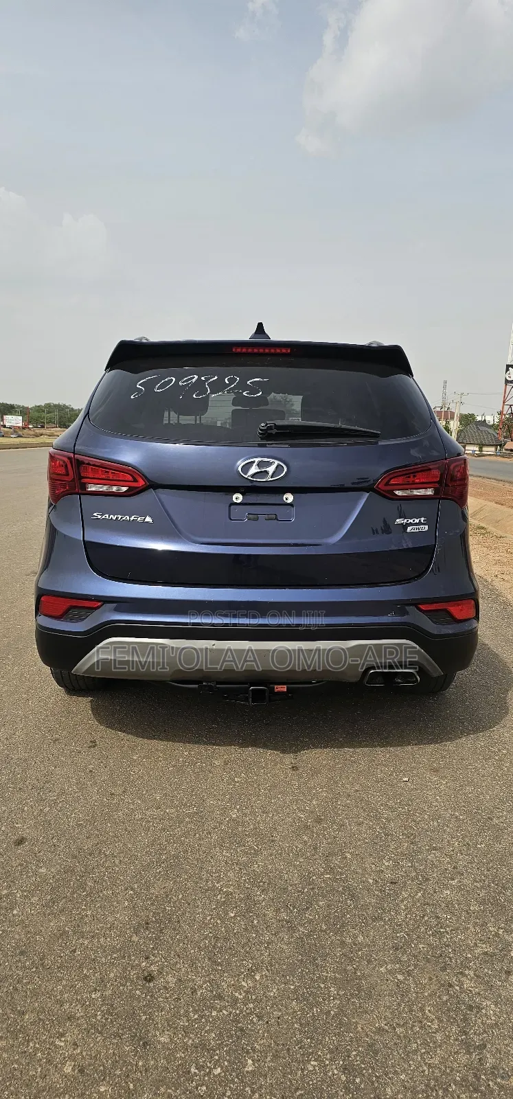 Hyundai Santa Fe SE AWD 2018 Blue