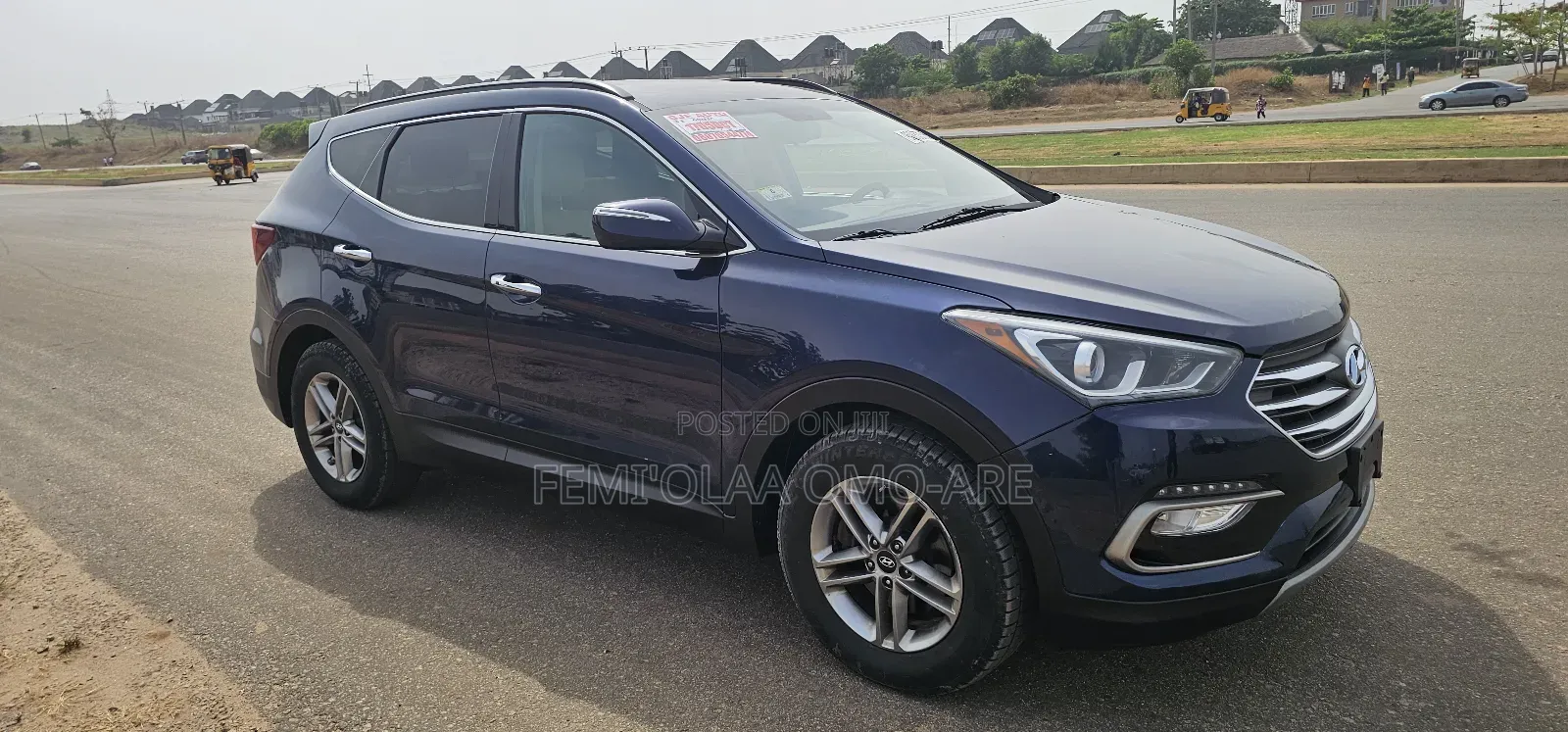 Hyundai Santa Fe SE AWD 2018 Blue