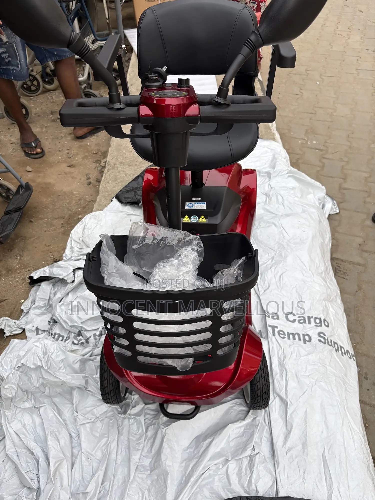 Brand New Portable Red Scooter