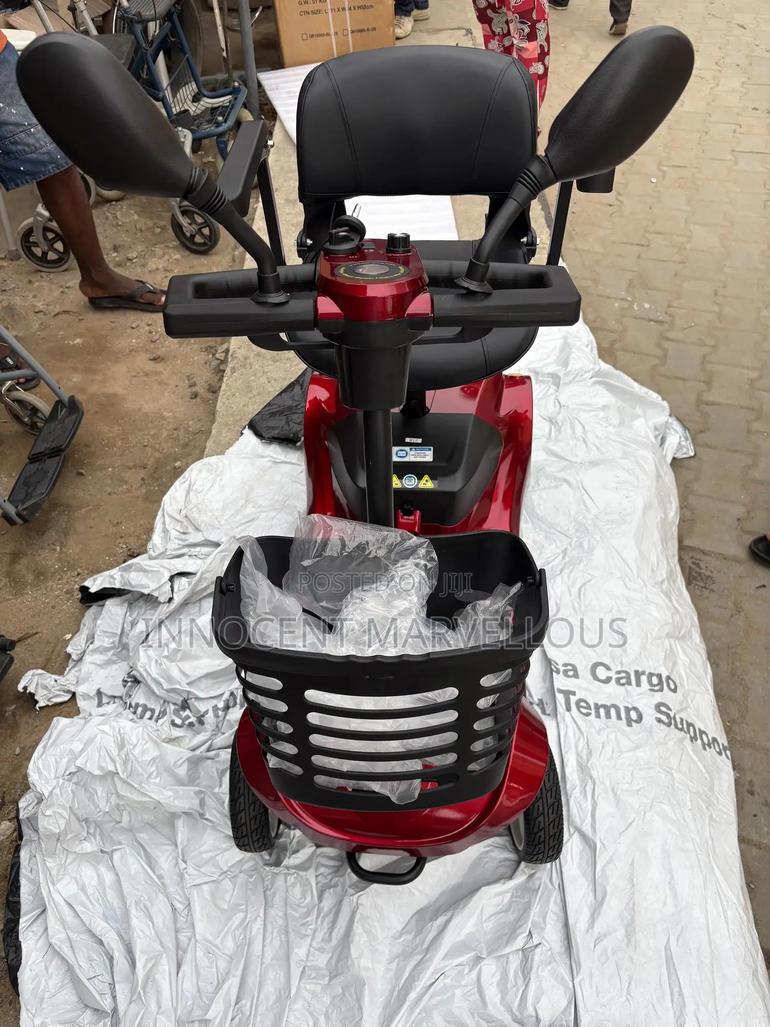 Brand New Portable Red Scooter