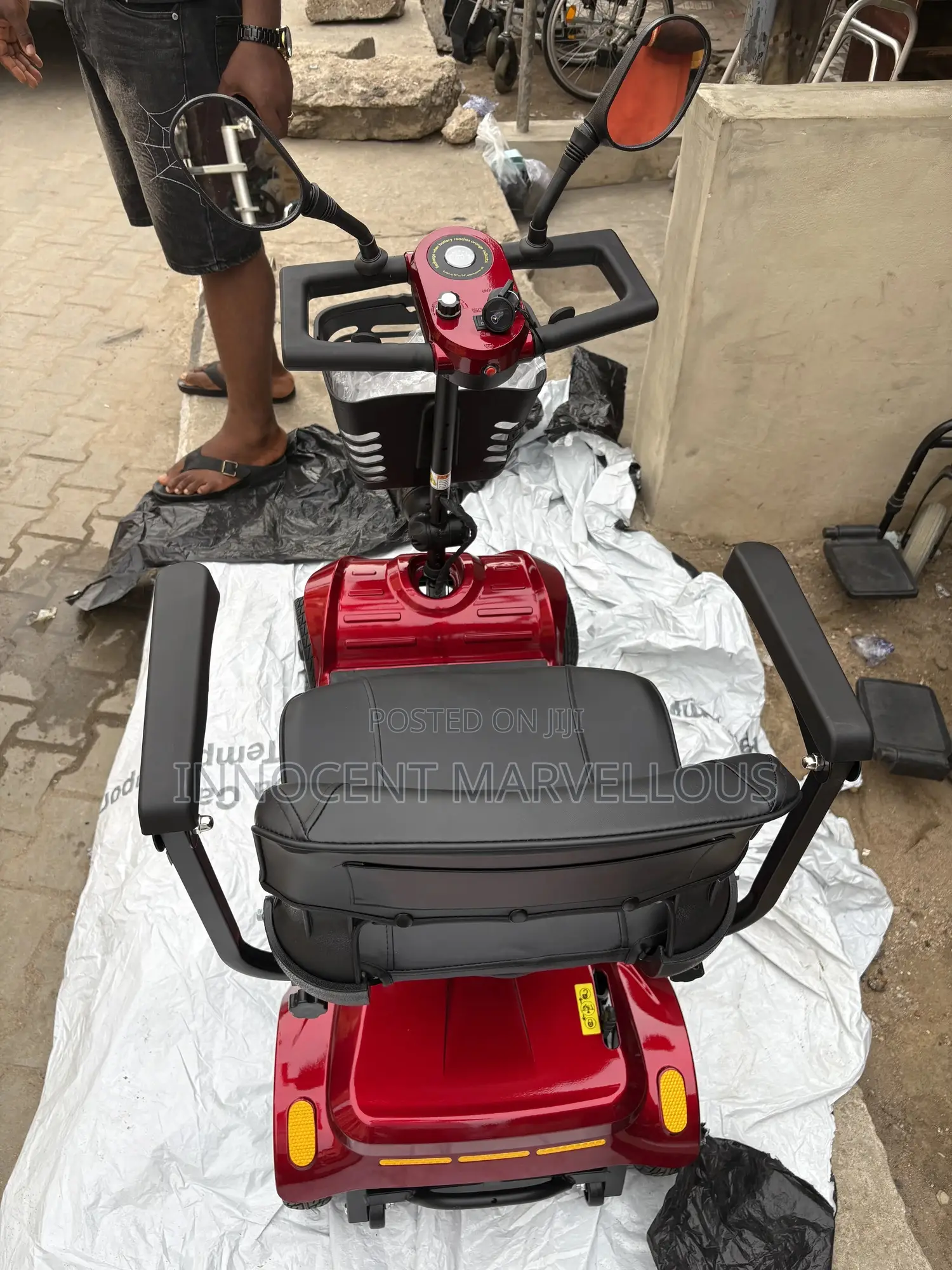 Brand New Portable Red Scooter
