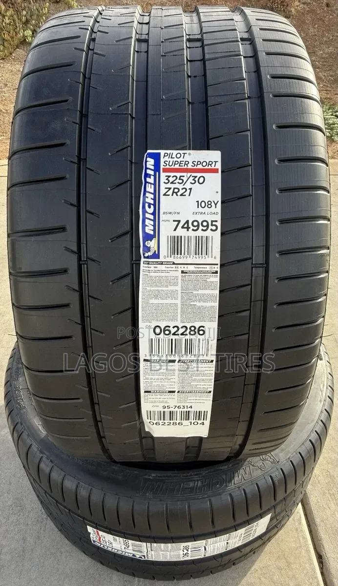 Unbeatable Deal: Michelin Pilot Super Sport (Pair) - 325/30 Zr21