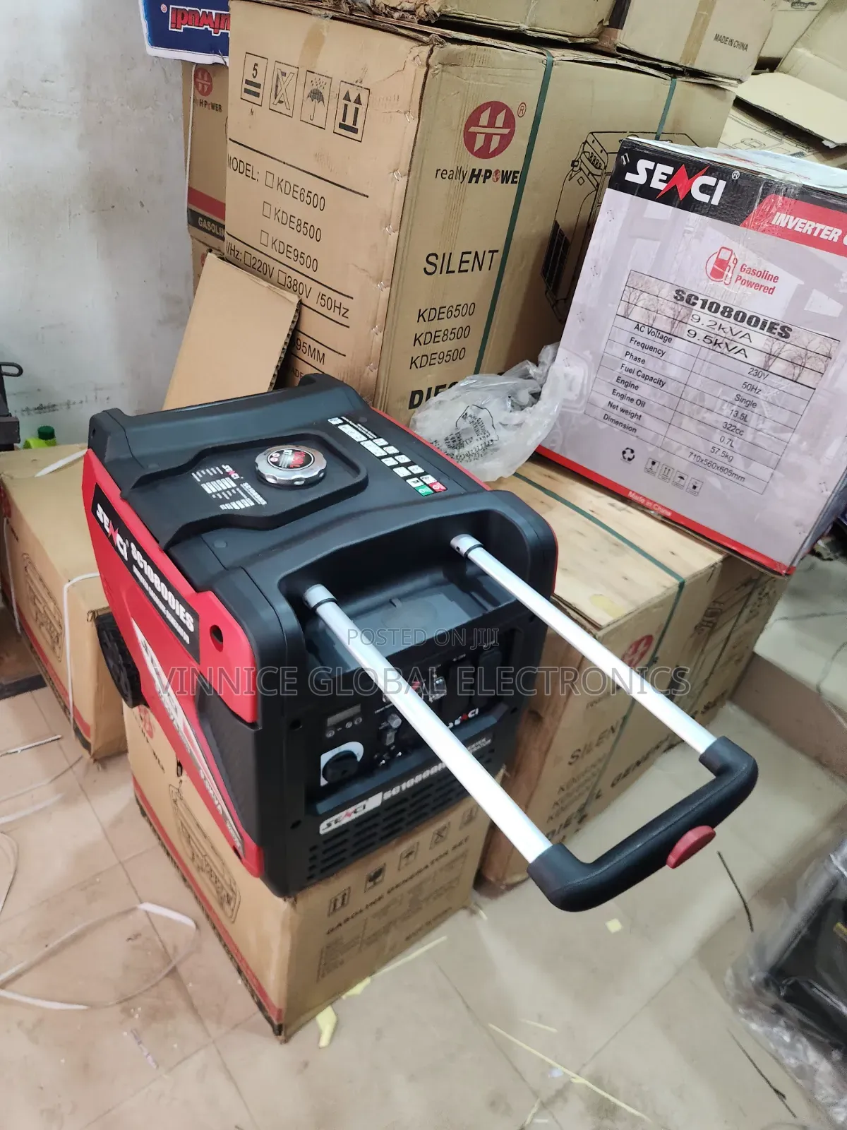 9kva Senci Inverter Generator With Remote Control Lesser Noise