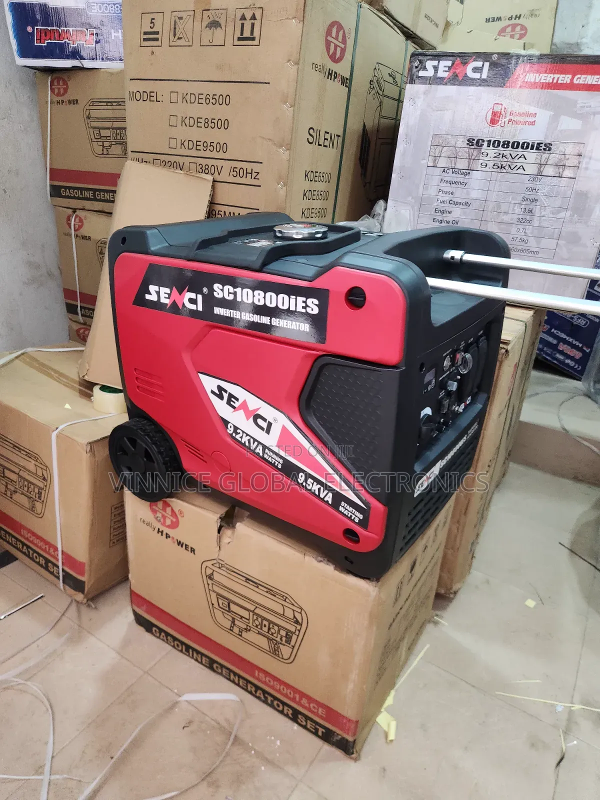 Senci Inverter Generator Set With Remote Control and Push to Start .