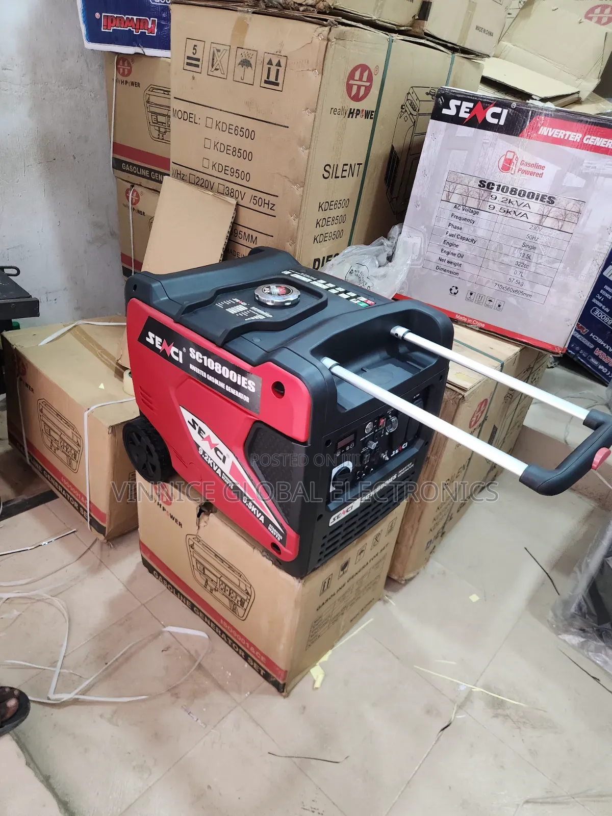 Senci Inverter Generator 9kva With Remote Control and Warranty