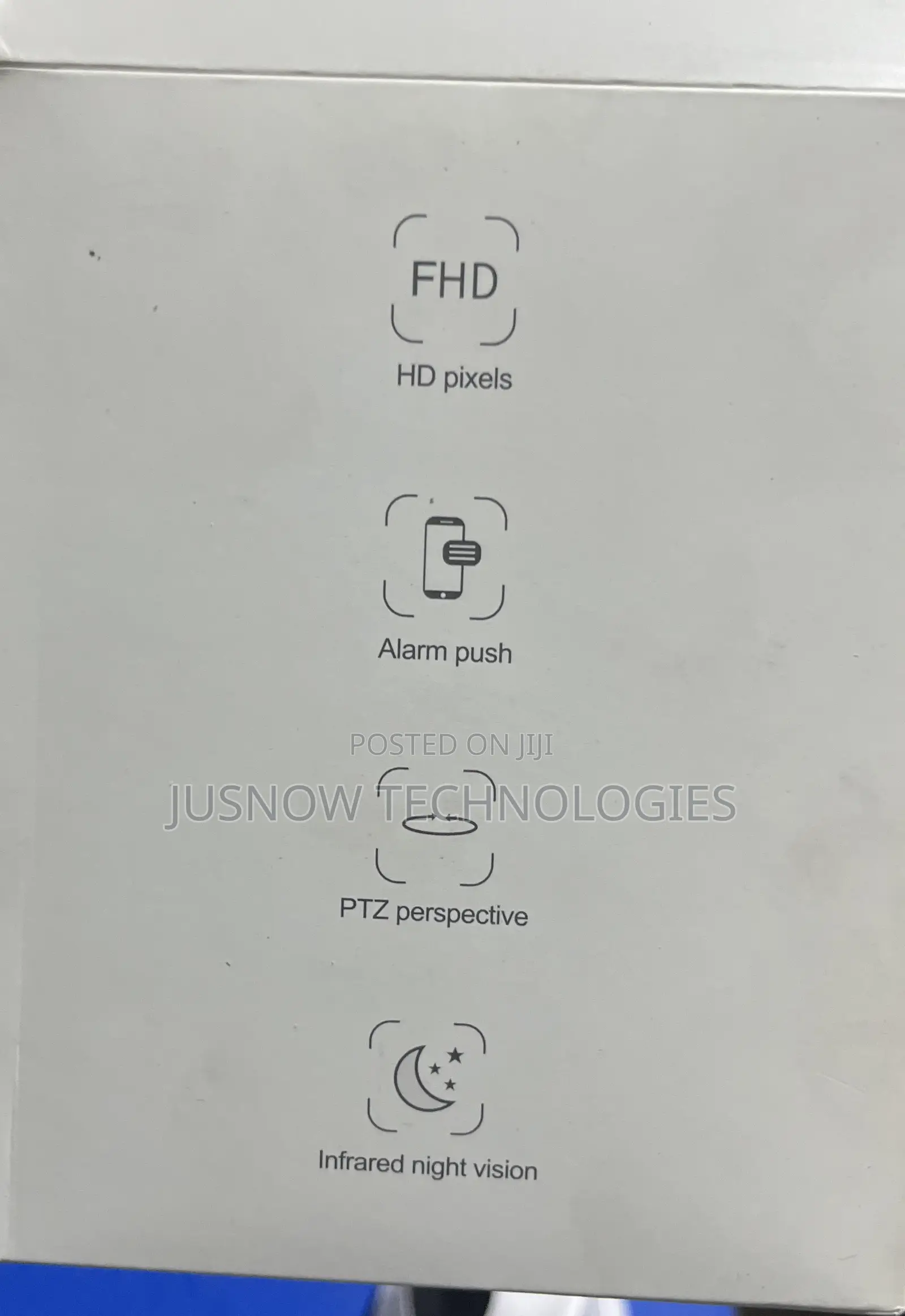 Wireless Camera With Night Vision Two-Way Audio