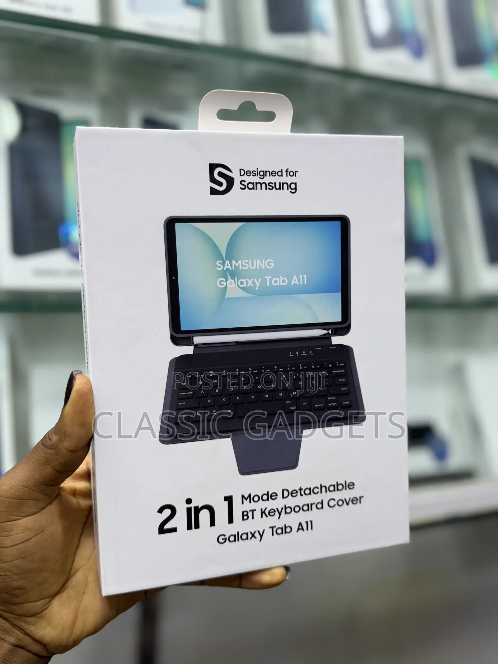 2 In1 Mode Detachable Bluetooth Keyboard Cover for Alaxy Tab A11