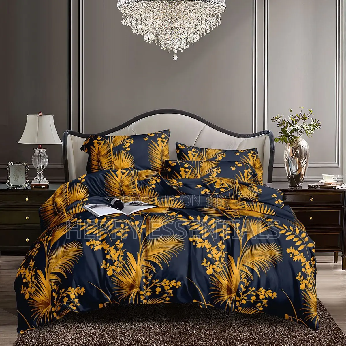 Quality Bedsheets With 4 Pillowcase and Duvet Set