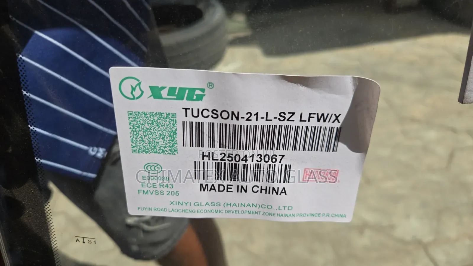 Hyundai Tucson 2023 Windscreen Glass Available at Chimatex