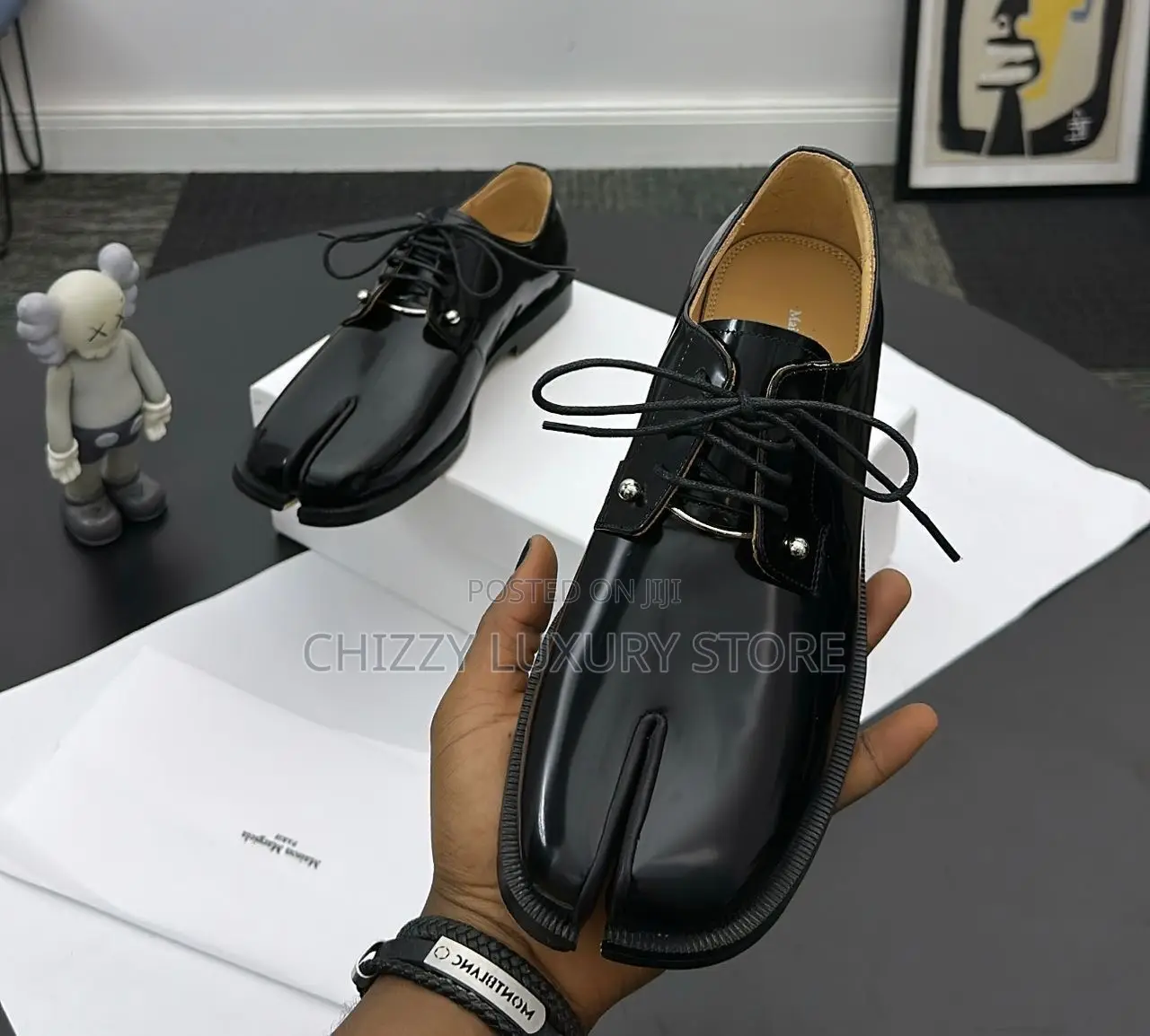 Maison Margiela Quality Luxury Men Genuine Leather Cooperate Shoe