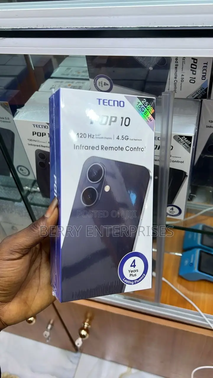 New Tecno Pop 10 128 GB Blue