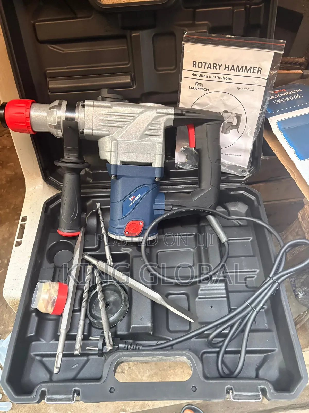 Makita-Branded Cordless Rotary Hammer Drill Kit,"48v" or "118v"