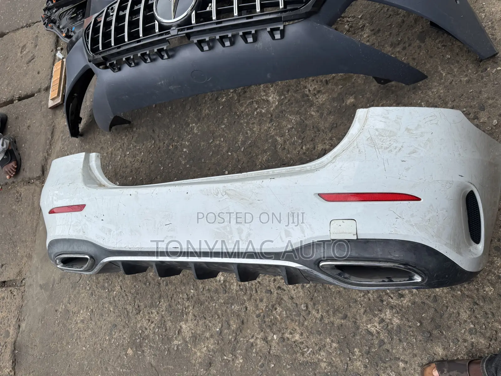 Rear Back Bumper for Mercedes Benz a-Class 2020-2021