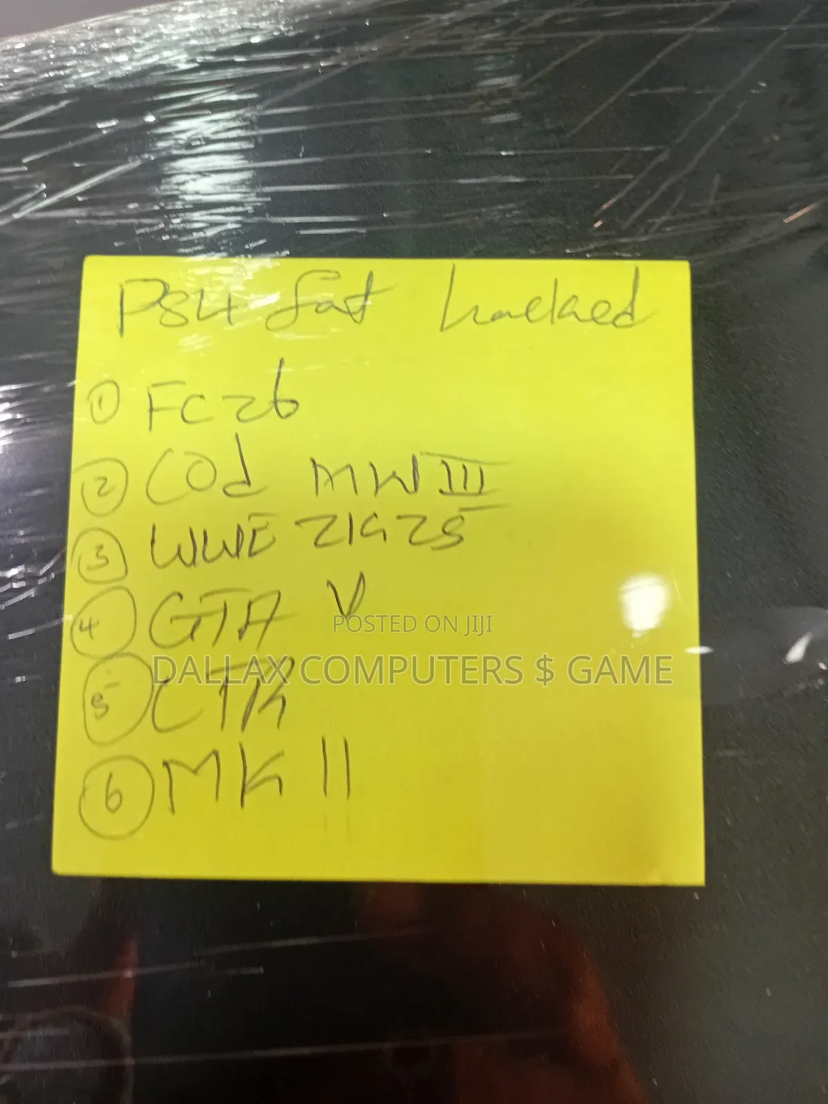 Ps4 With Hacked Fc26, Gta, Cod Etc