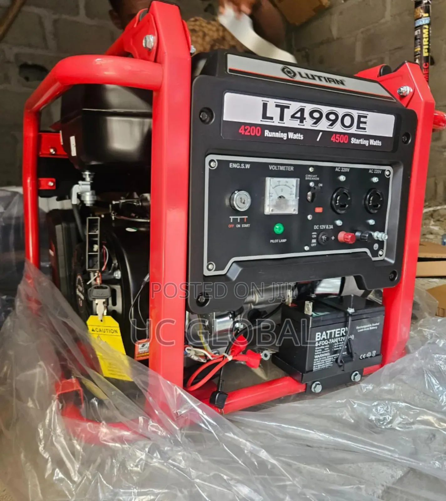 Lutian 4.5kva Petrol Generator