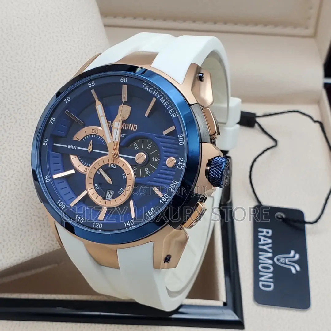 Raymond Weill Quality Luxury Men Automatic Engine Wristwatch