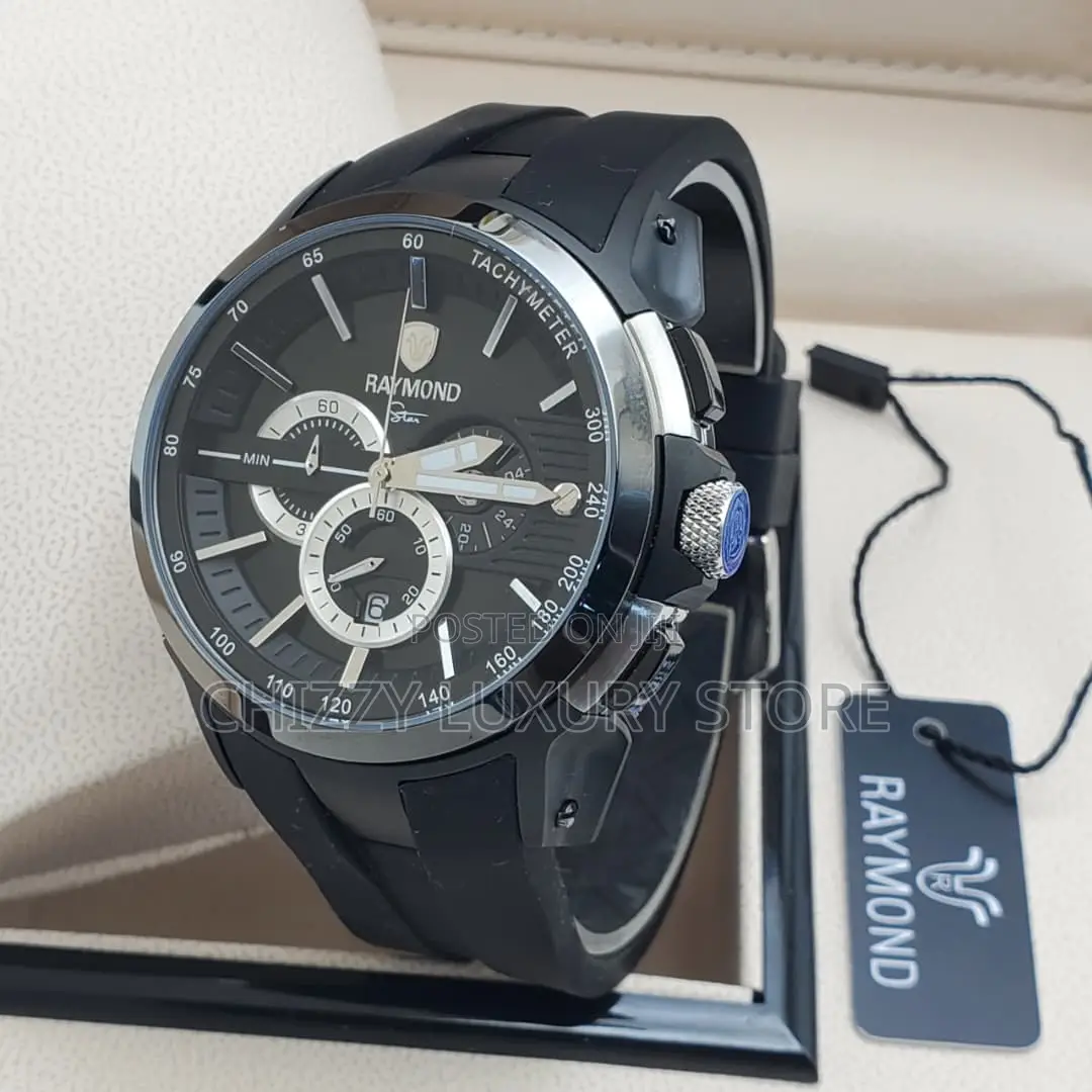 Raymond Weill Quality Luxury Men Automatic Engine Wristwatch